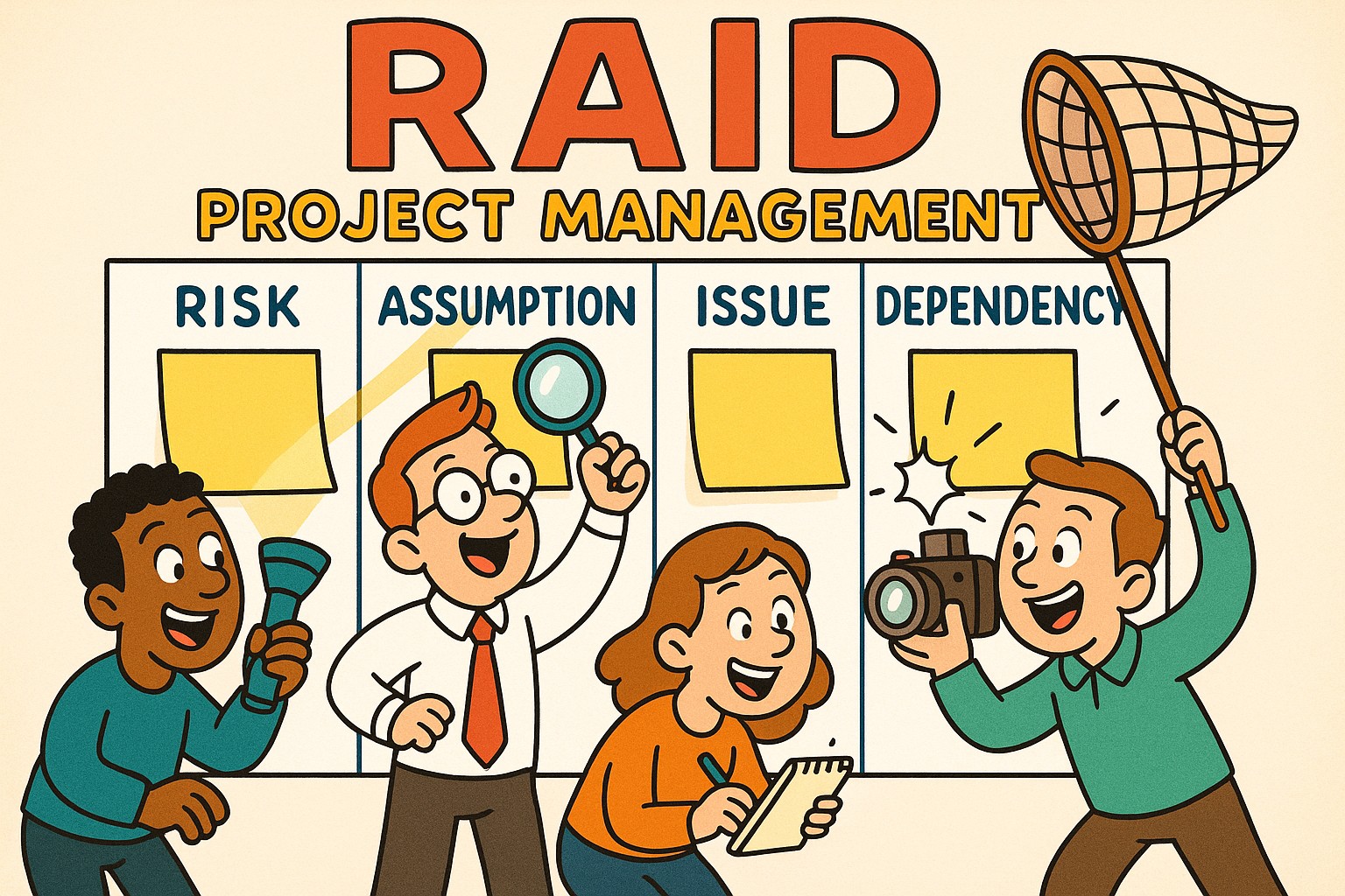 RAID Project Management: How Large Organisations Strengthen Governance